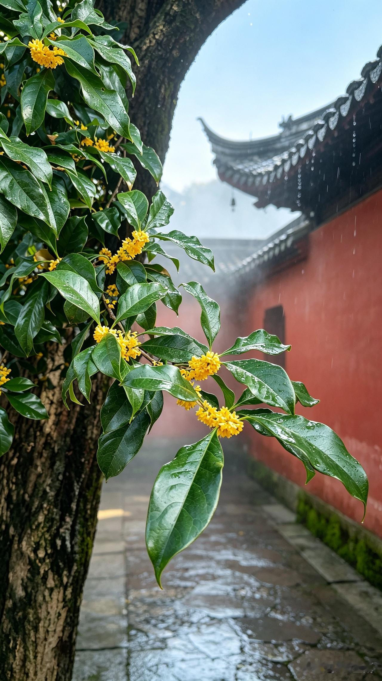 金秋十月丹桂飘香，坐南京地铁6号线直达栖霞山站，真的别急着冲去看红叶，毕竟现在还