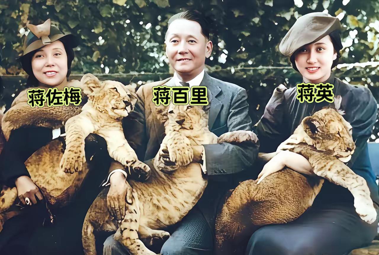 这是17岁的蒋英和父母在柏林动物园游玩时的合影，这可不是演员扮演的，货真价实的照