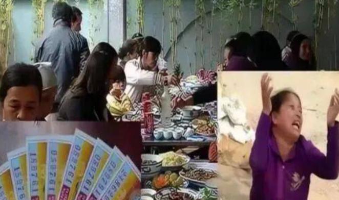 2017年，越南一位大妈买彩票，不料竟中了14亿，豪气的她提前大摆宴席庆贺，并贷