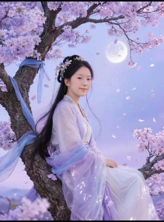 AI梦幻古风写真ai创作带你穿越古代原创古风计划这也太好看了穿汉服这么拍