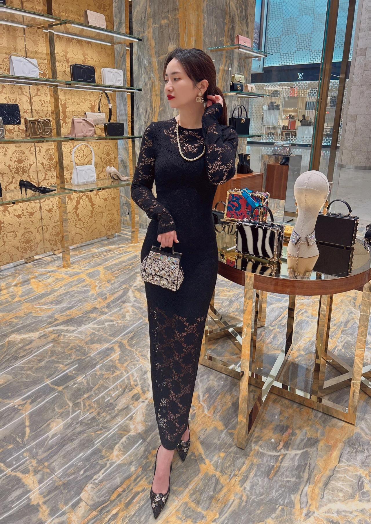 ||DG-DNA黑色蕾丝➕白色西装