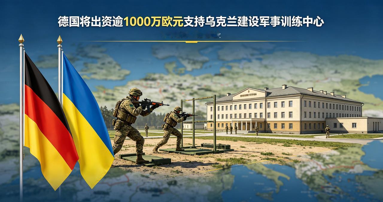 德国砸1000万欧元帮乌克兰建军校！前线快打光了，后方急着培养“种子教官”10
