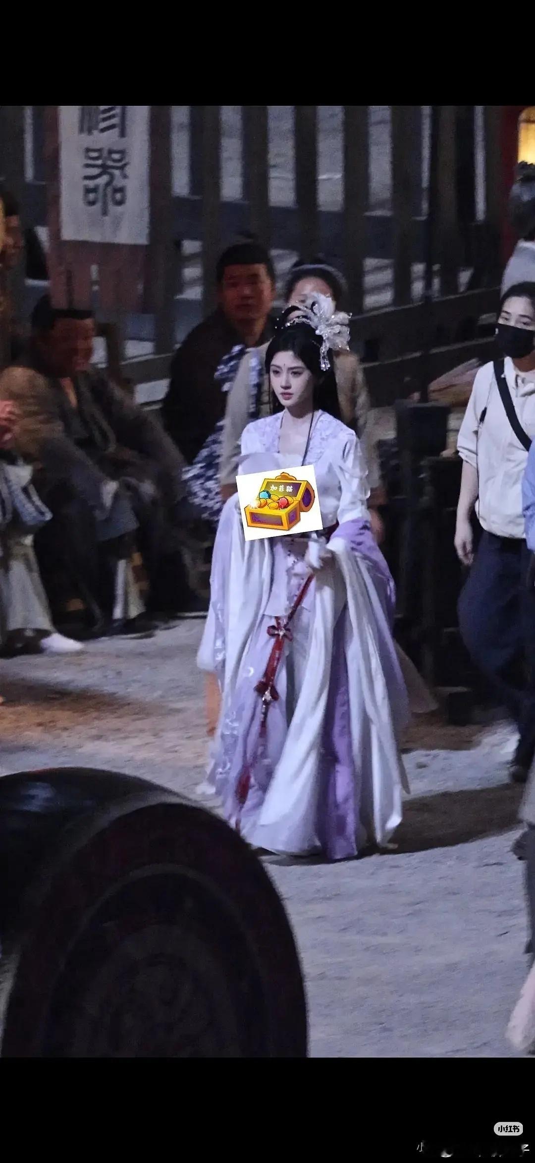 鞠婧祎这么多路透最好看的一个了