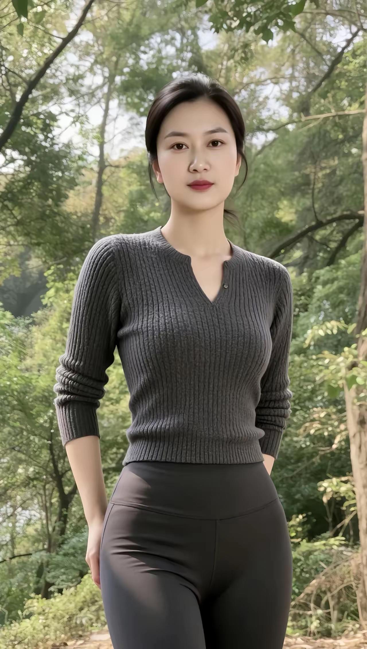 秋日森林漫步，优雅穿搭指南