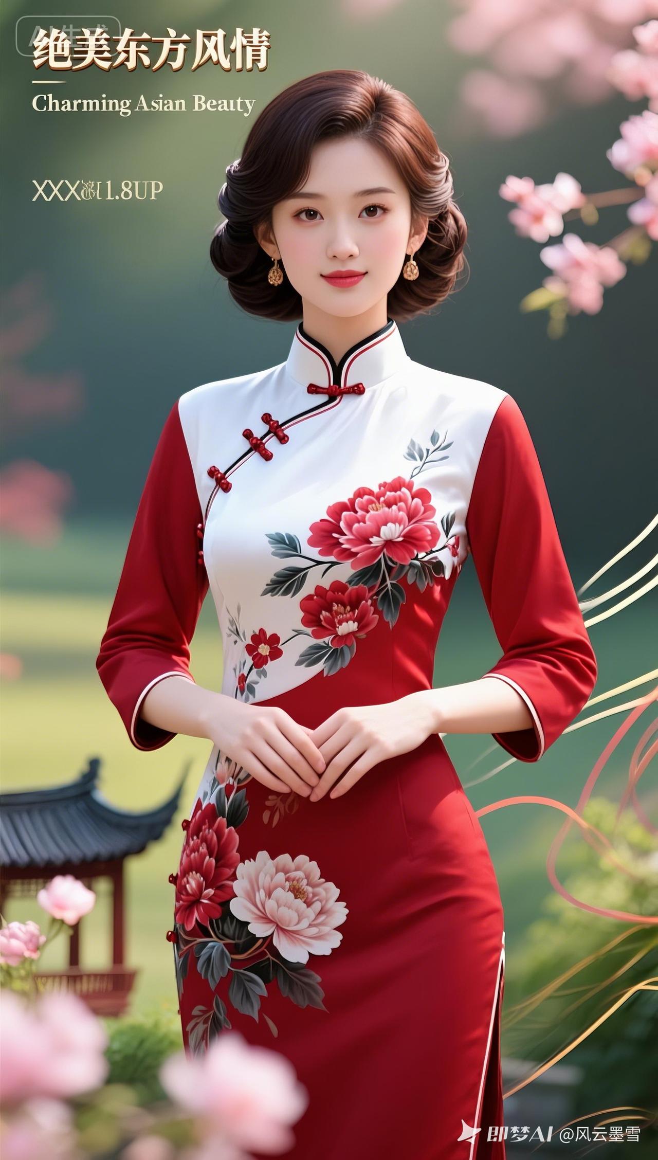 东方风情，绝美旗袍，尽显东方韵味！