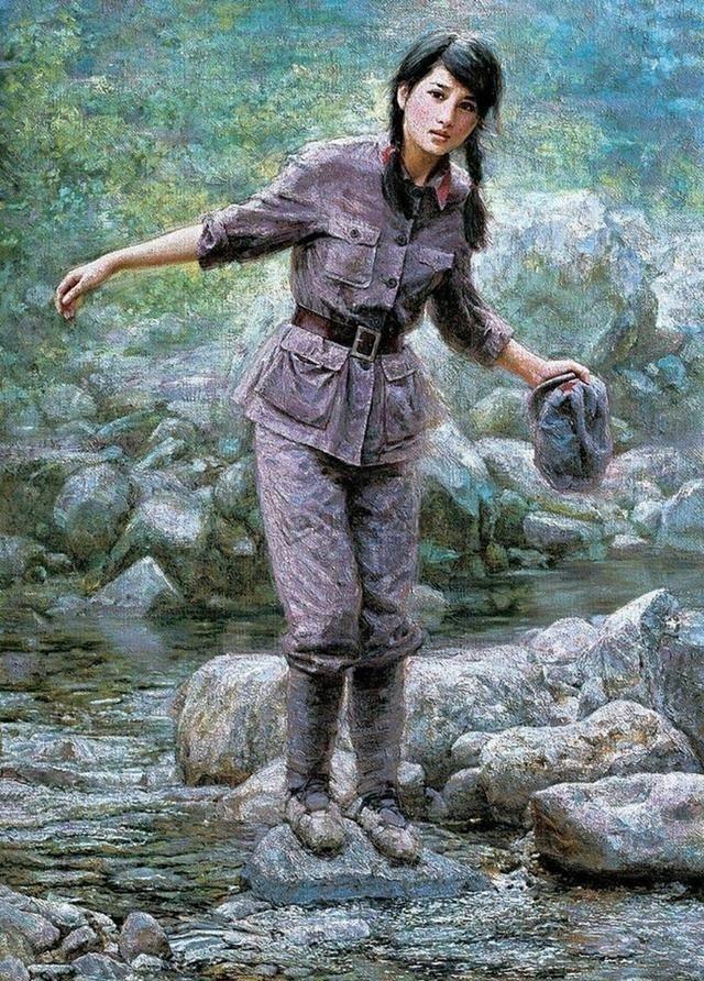 陈素娥是西路军的一名女战士，她年轻漂亮，被俘时刚刚20岁，此时已有4个月的身孕，