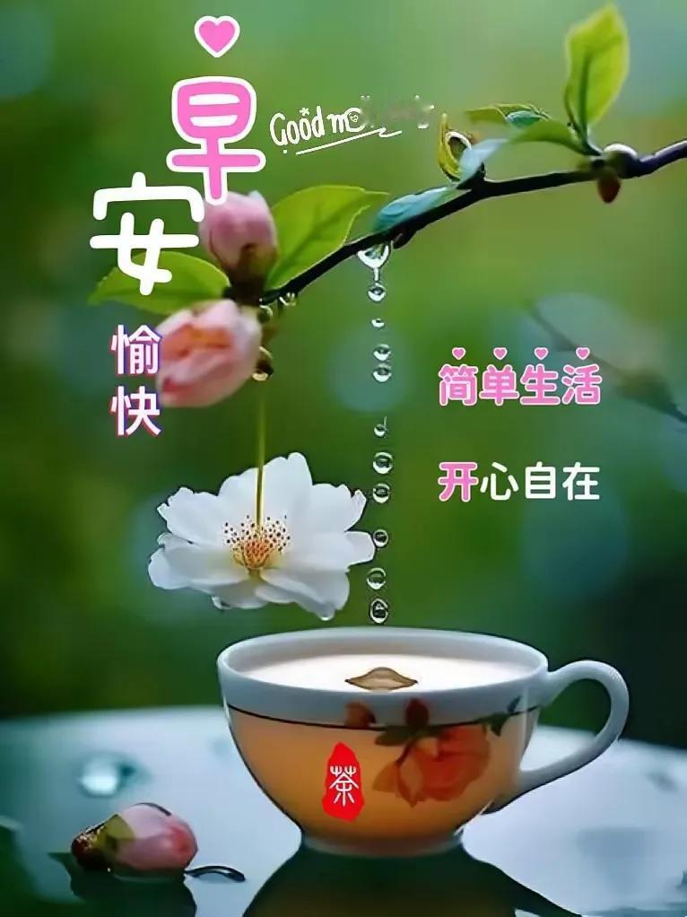 早安，简单生活，从一杯茶开始。