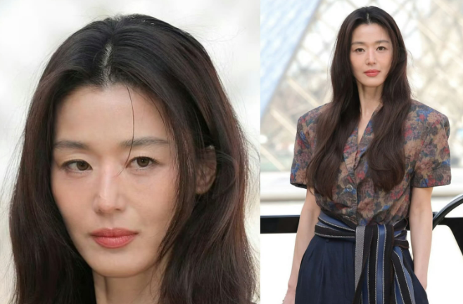 全智贤就是最好的例子全智贤昨天出席巴黎时装周，红毯实拍双颊凹陷精神气全无，哪里