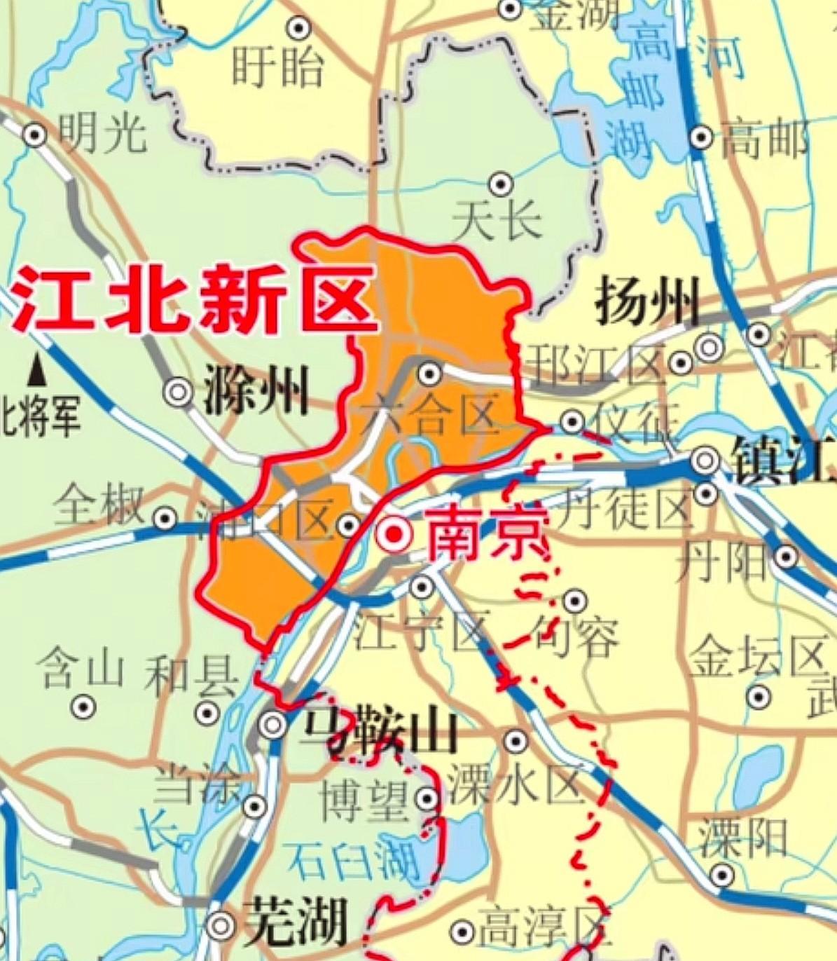 大江北新区来了，南京正在谋划六合、浦口、江北整个江北区域一体化发展，莫非省府或者