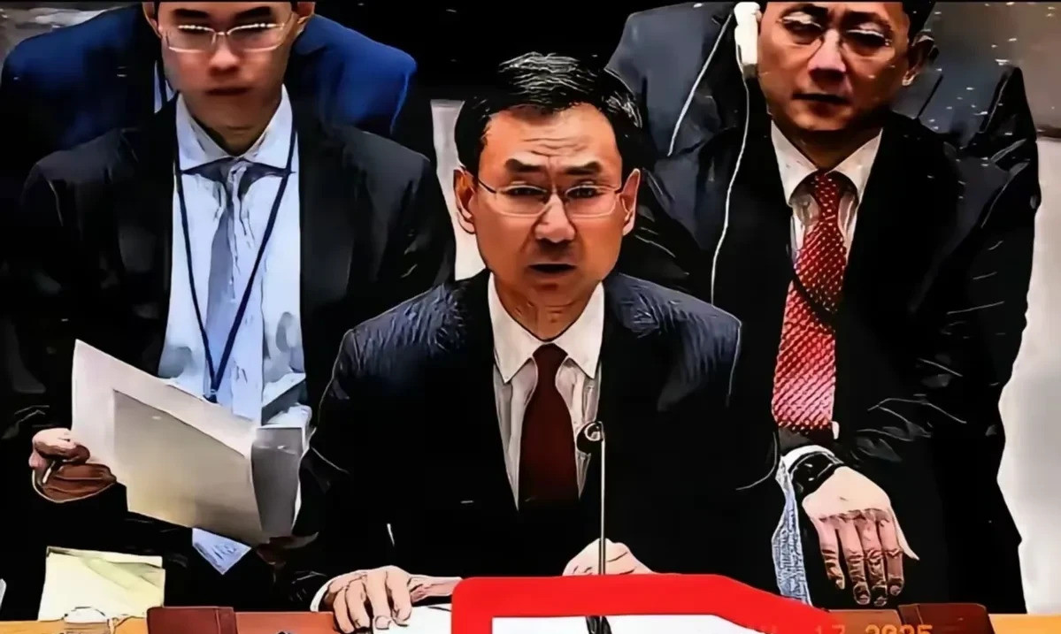 耿爽发声：世界的事大家一起商量世界风云突变，是谁的声音如