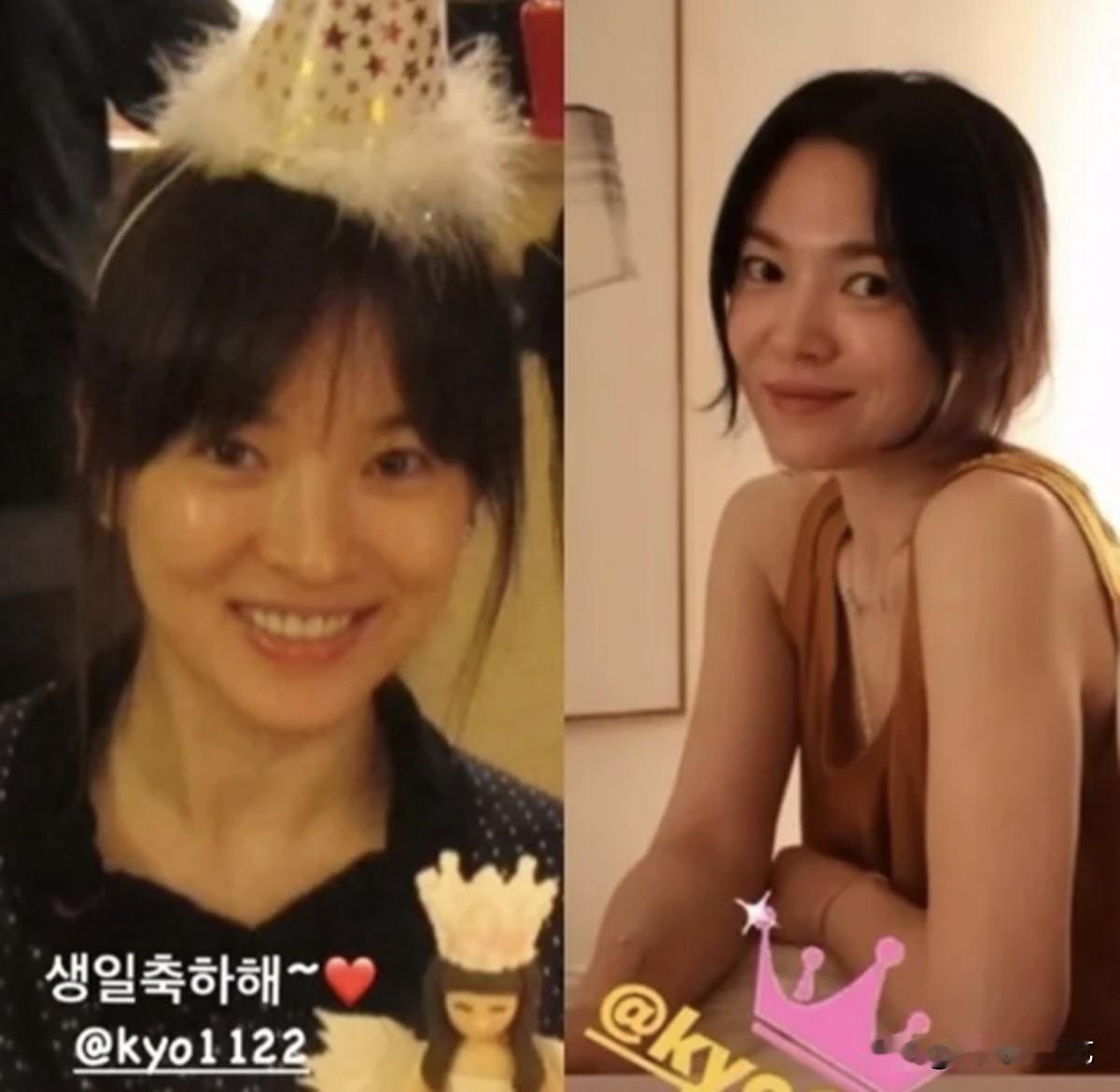 22日，演员宋慧乔通过Instagram上传了旧照片。照片中，宋慧乔素颜出镜，肌