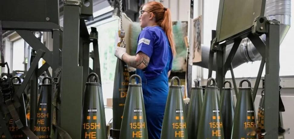 “乌克兰方面资金不足”：莱茵金属表示，目前生产的弹药量已超过在手订单量德国