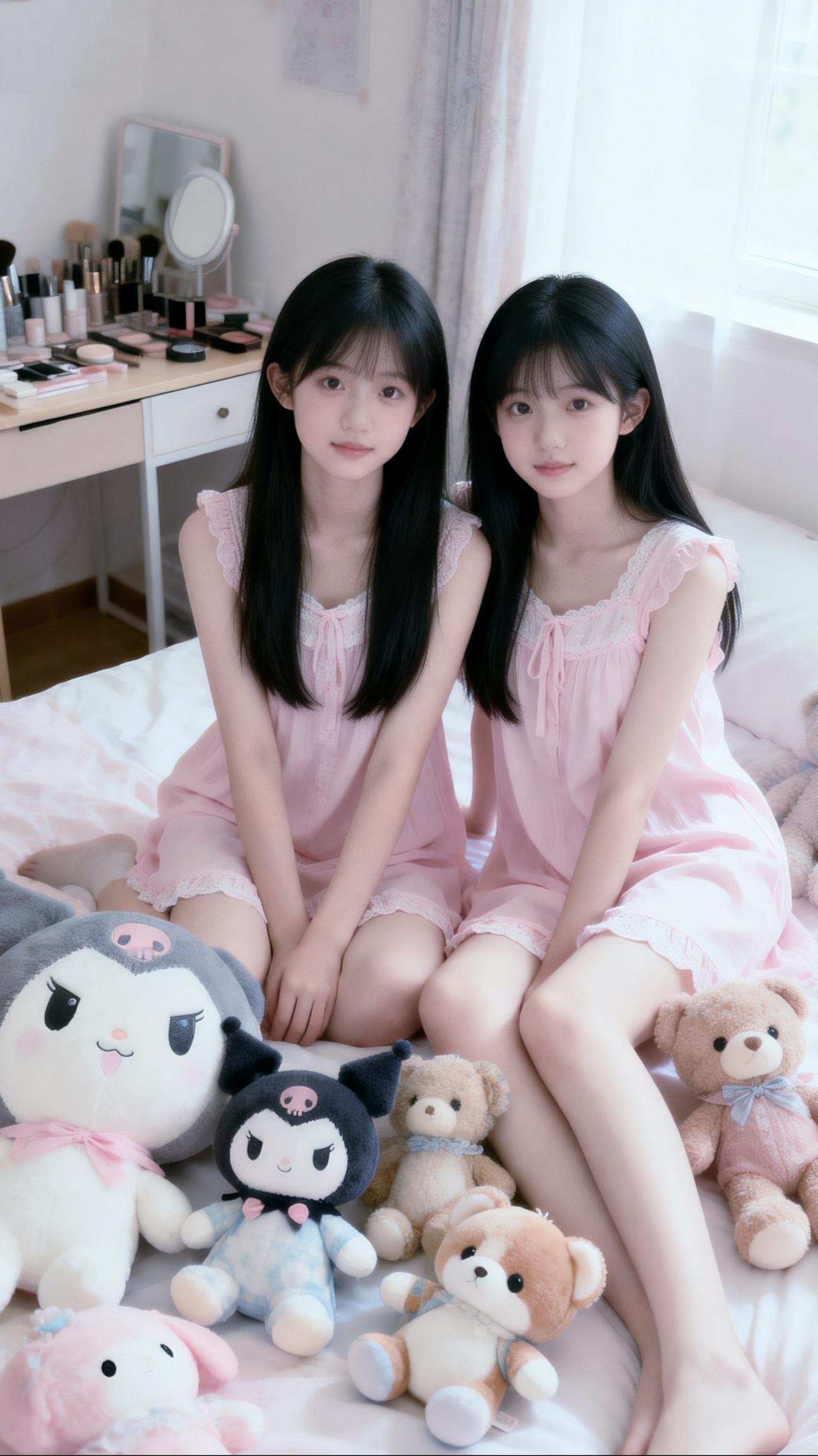 甜妹甜系女孩清纯甜美美女颜值