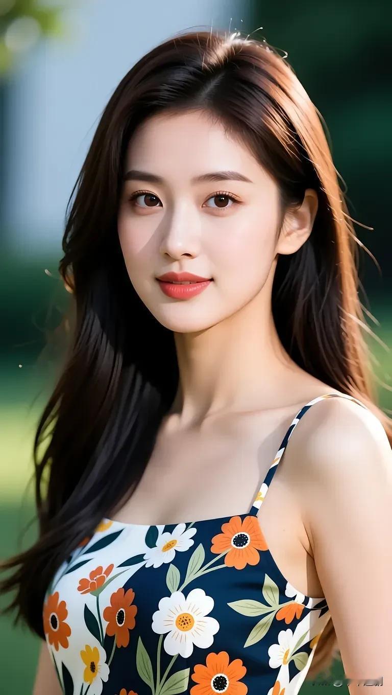 借一束夏日阳光，记录此刻的从容美好，花开正好，岁月温柔。国色天姿美女照温柔治