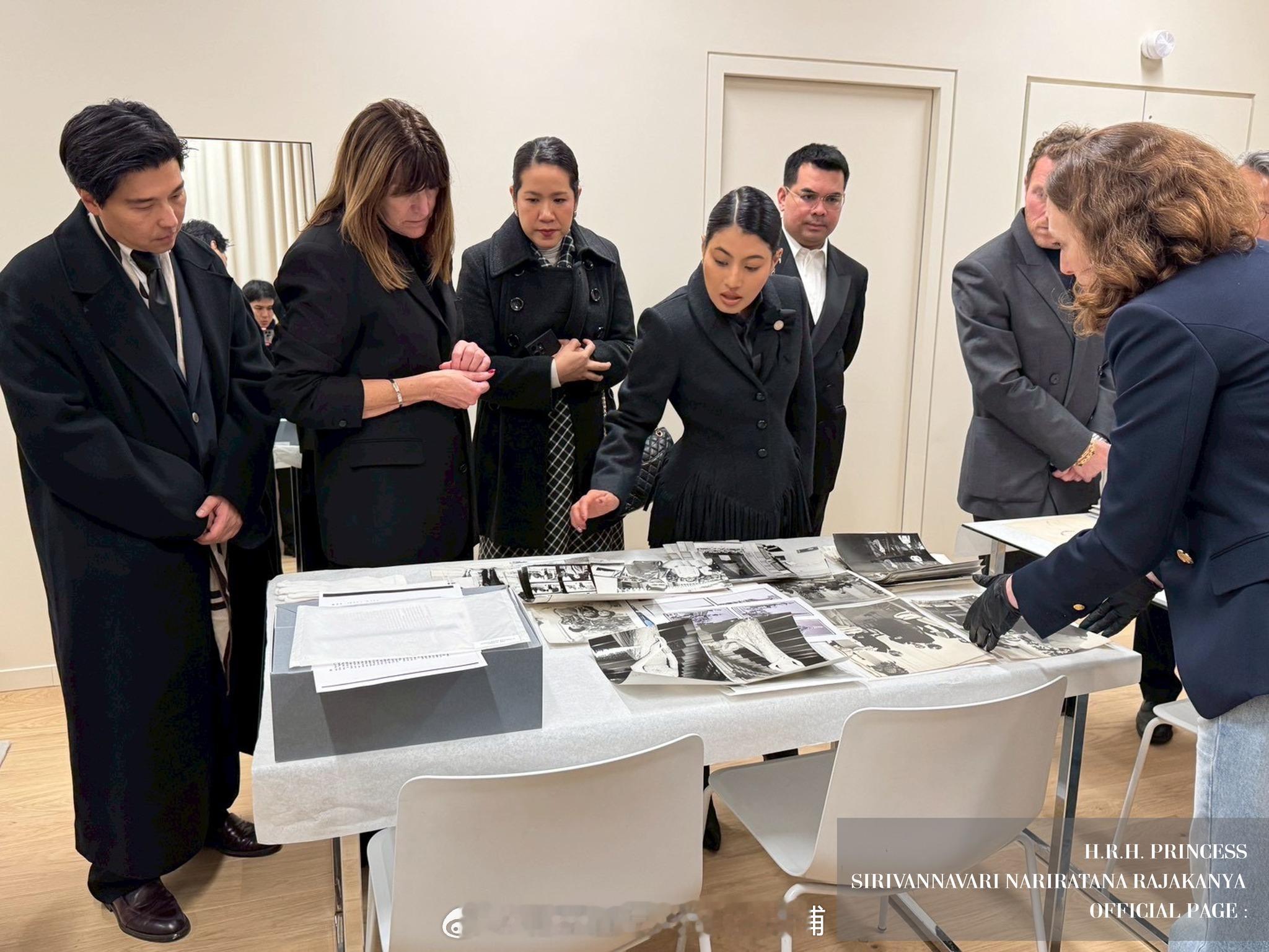 王室王室泰国王室镇宅2026年1月12日，镇宅参观巴黎的伯尔曼总部，这里保存着