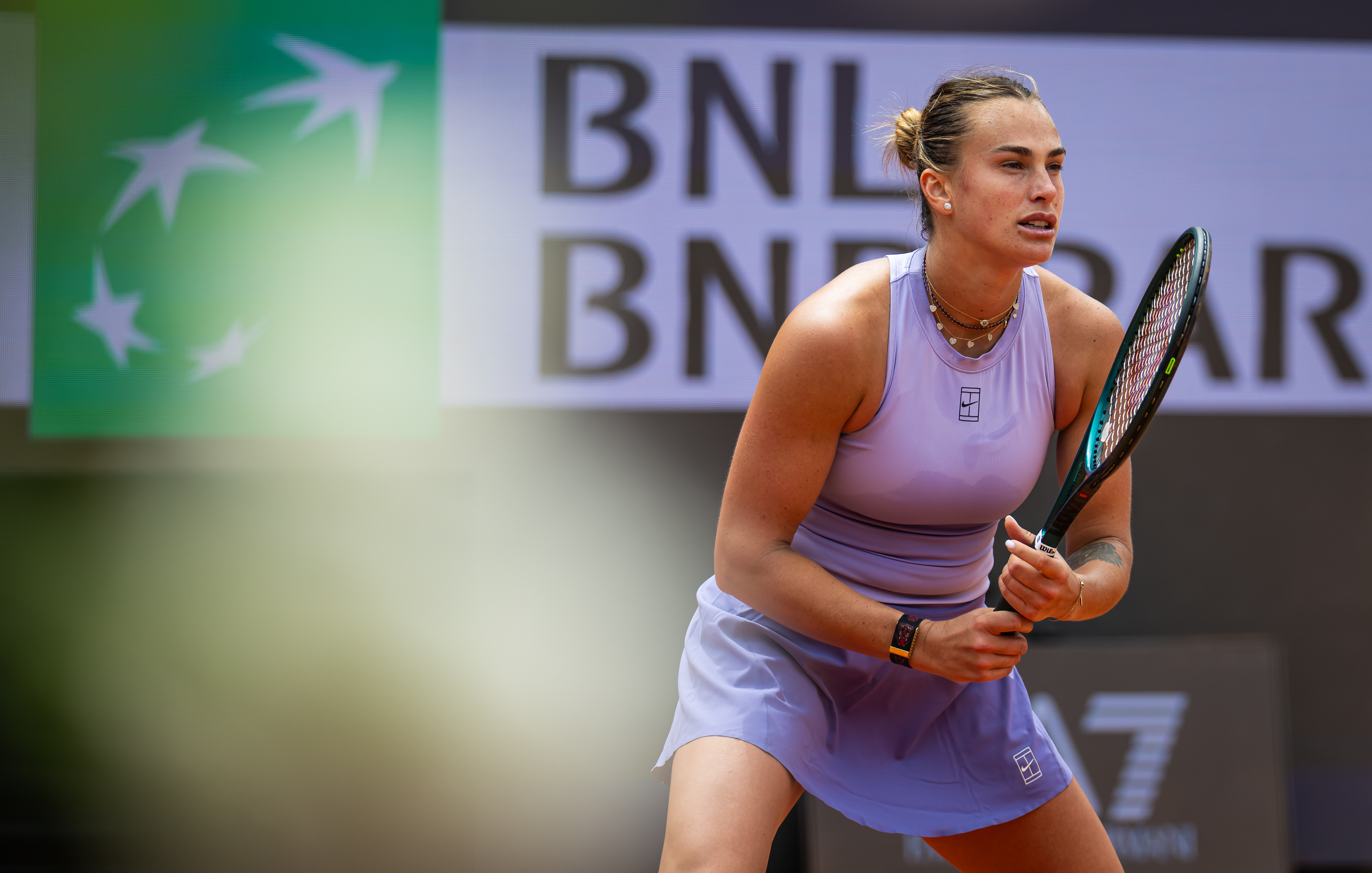 WTA1000罗马站第六日完整赛果👇[1]萨巴伦卡3-66-36-3[