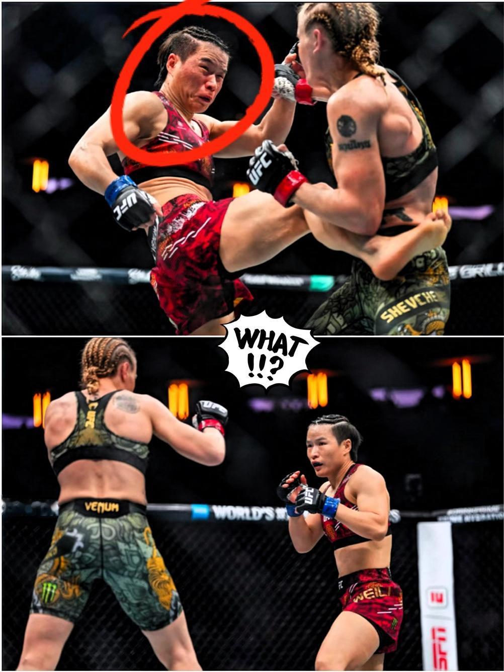别再为比分遗憾了！张伟丽并未输，张伟丽UFC322虽未夺冠，但这场跨级挑战根