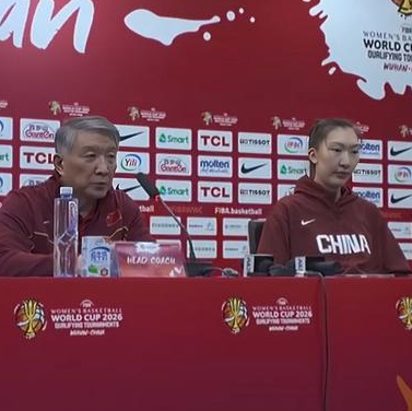 中国女篮主教练宫鲁鸣谈球队战胜捷克女篮提前晋级世界杯正赛，他表示：中国女篮的目标