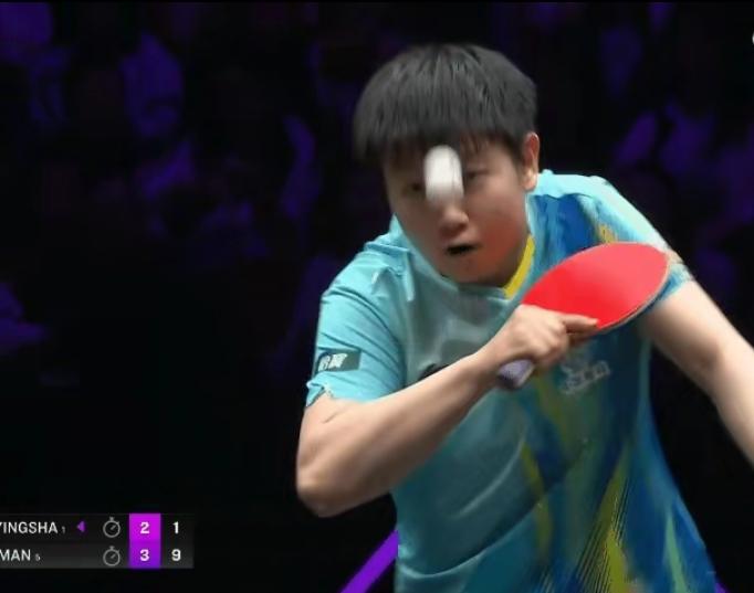 孙颖莎的粉丝们其实真没必要担心，看过比赛都能发现，莎莎第六局明显状态松弛，发球、