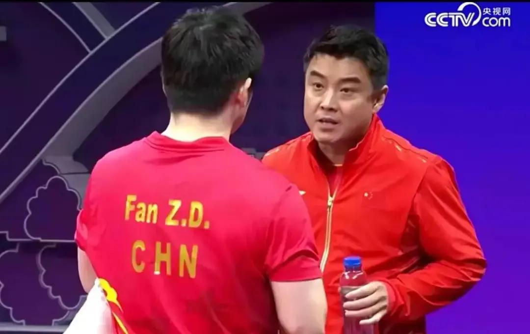 为何说王楚钦救了王皓一命！多哈世乒赛，2对男双提前出局，倘若大头男单失利，国