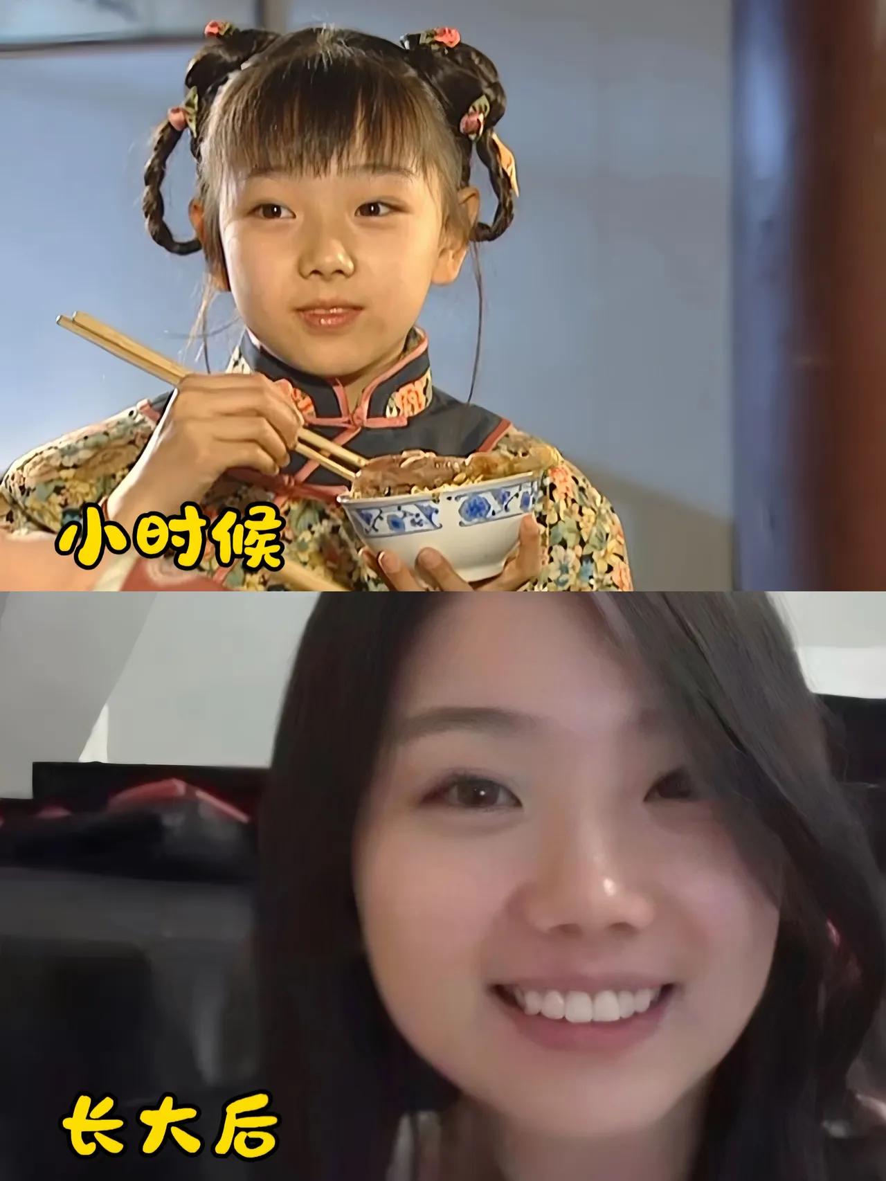 小时候长相甜美，优雅迷人的柴蔚小时候长相甜美，优雅迷人的赵今麦小时候长相甜美