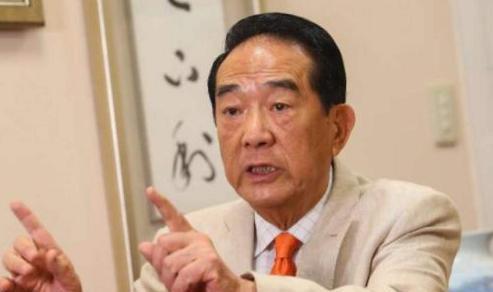 台湾亲民党主席宋楚瑜说：“如果台湾不是大陆的领土，那么满清凭什么将台湾送给日本人