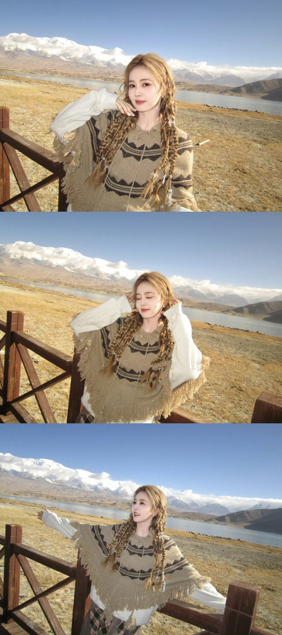 白鹿假期plog来了好明媚大方的女孩啊！