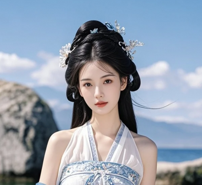 有这样的古风美女看，去旅游都变得期待了