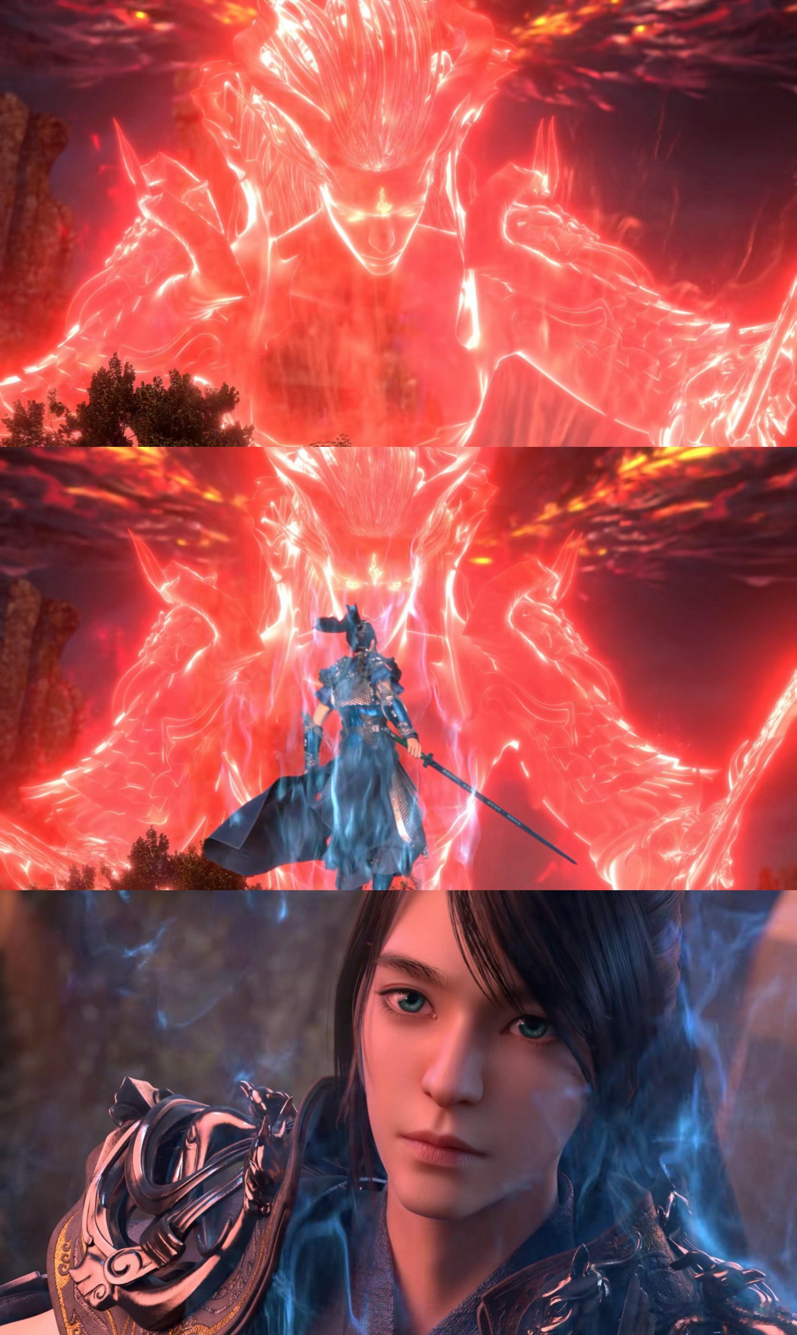 仙剑奇侠传三动画定档御剑乘风来，故梦今重启！感觉看到了平行世界的景天雪见，二十