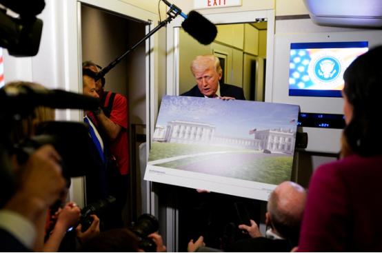 万万没想到，特朗普竟然花4亿改白宫，结果被法官一句话怼懵，你只是看房子的，不是房