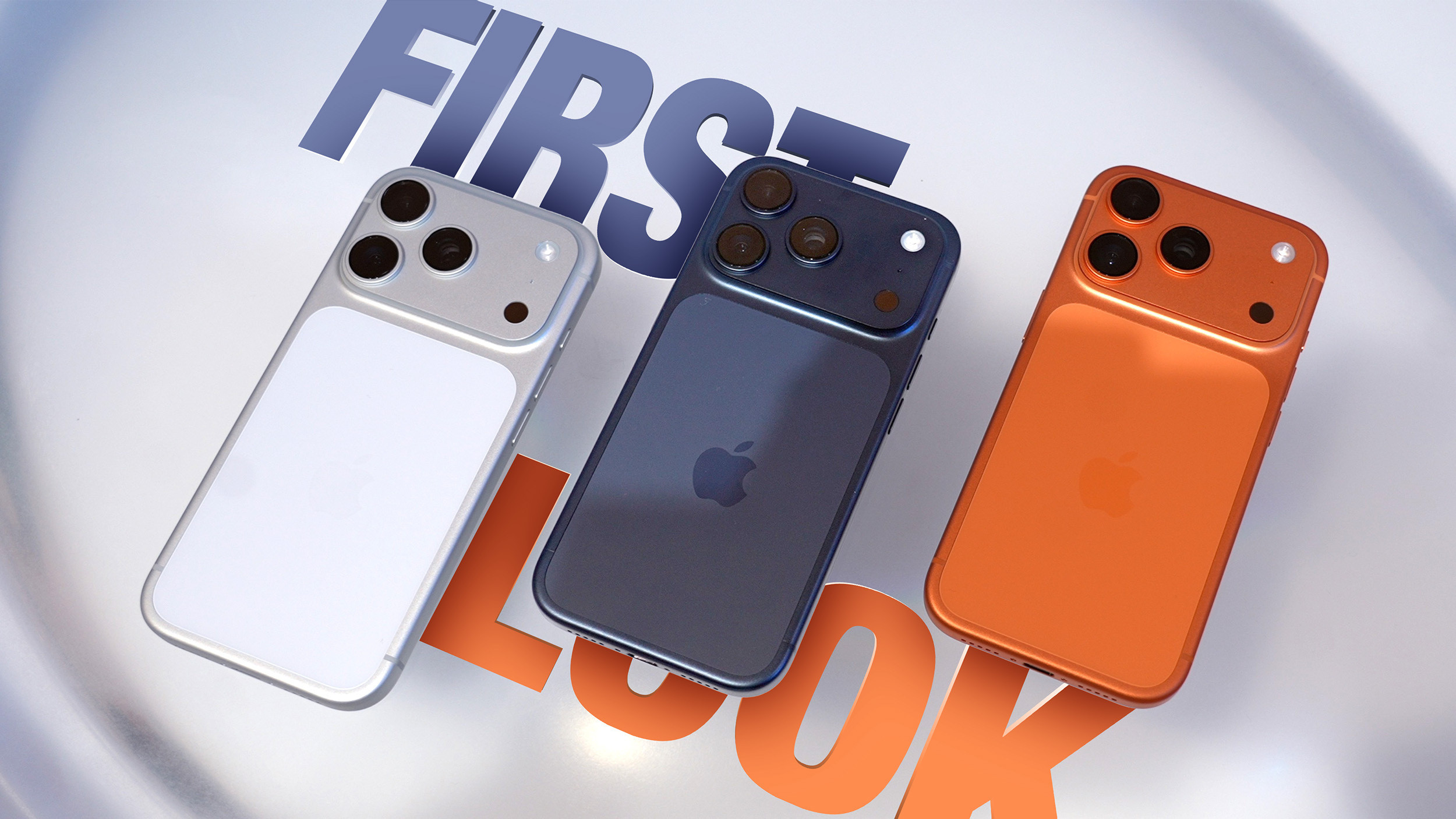 这个角度看，iPhone17Pro银色版本玻璃区域太白了和银色不搭调了。​