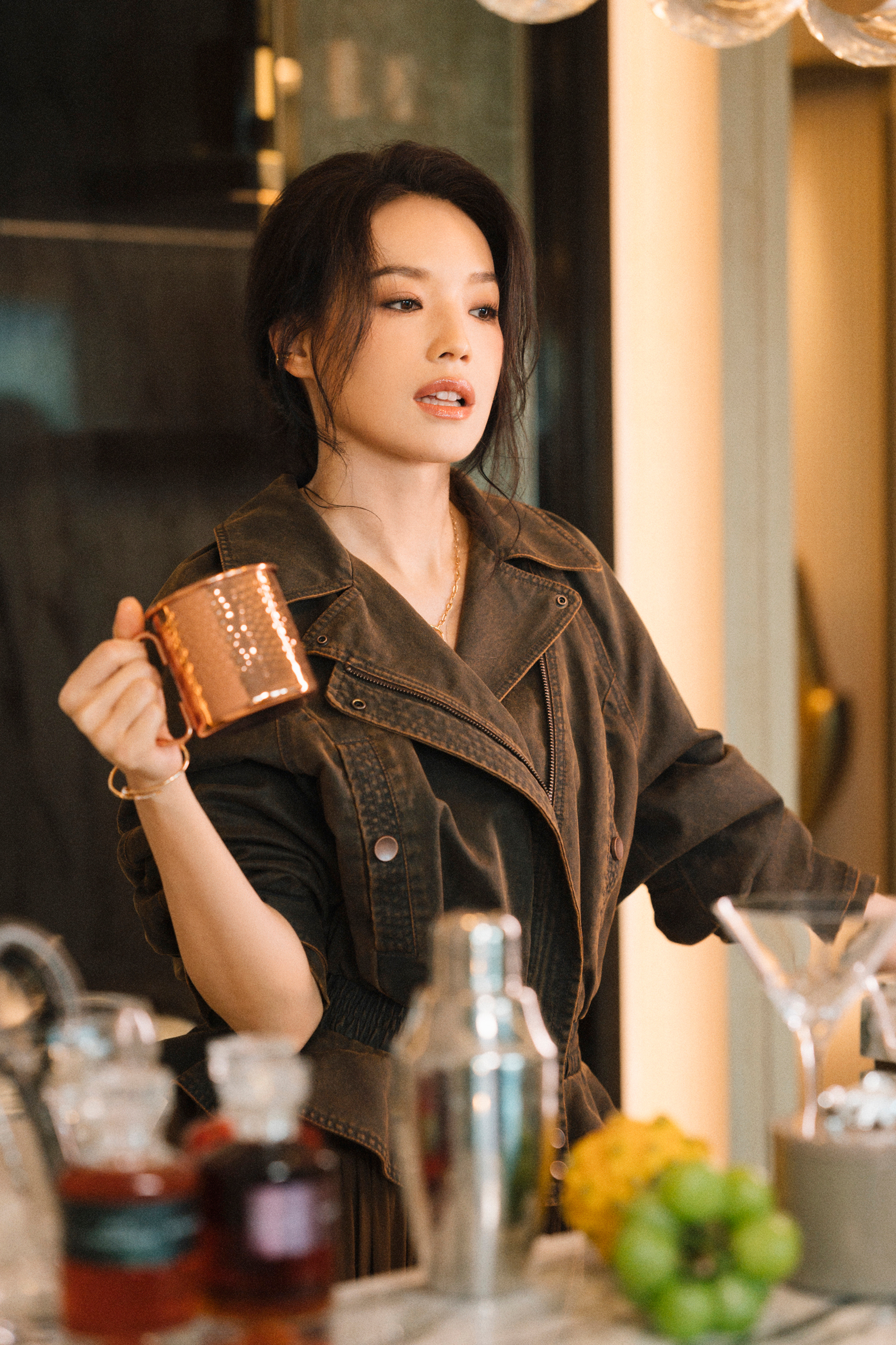 林女士独有的美丽🤎「女孩」in新加坡国际电影节开幕式舒淇怼脸拍红毯状态风格大