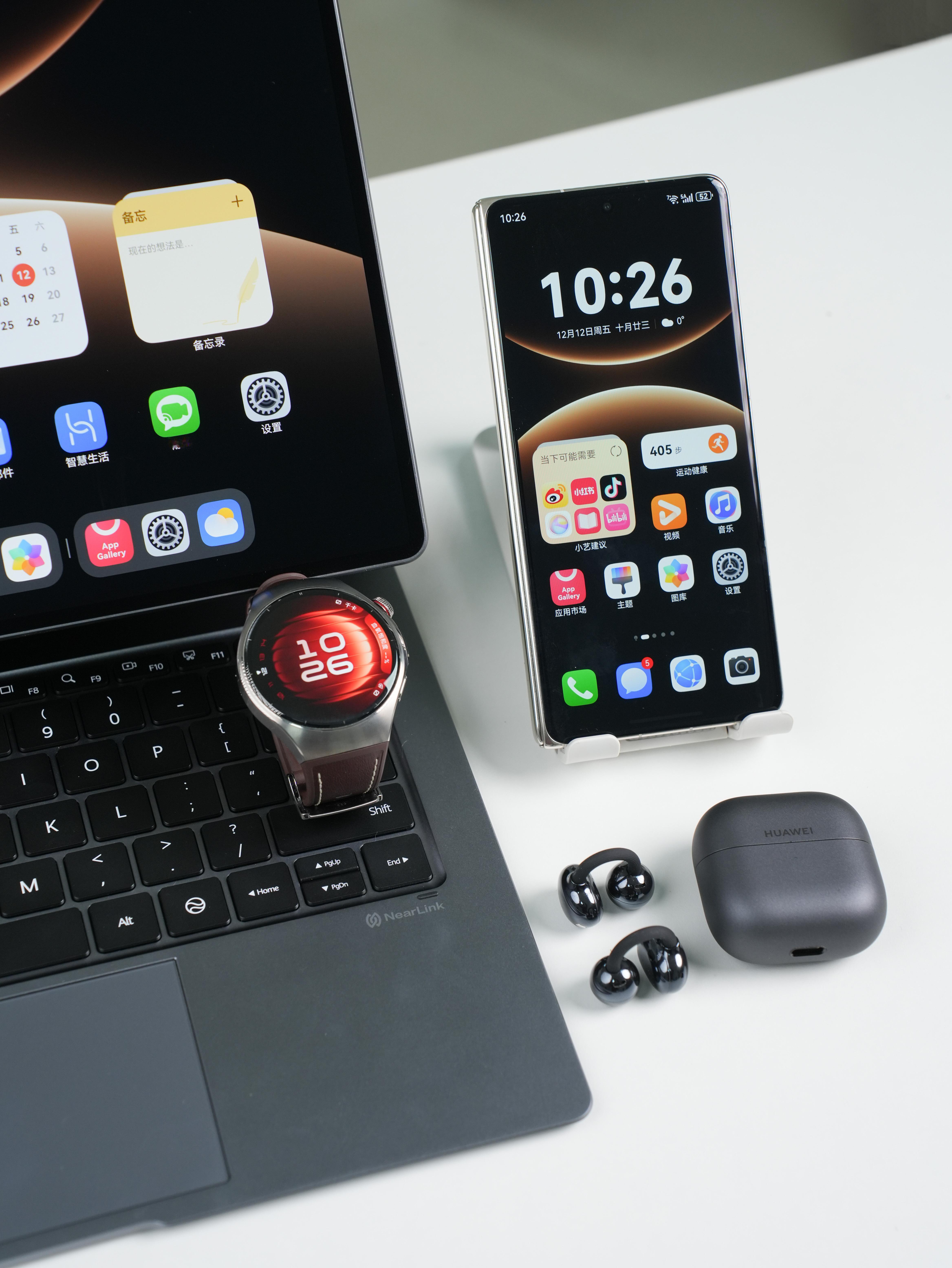 夸夸我的生活搭子、华为MatePadEdge以前一个人出差，在出发前和在路上老