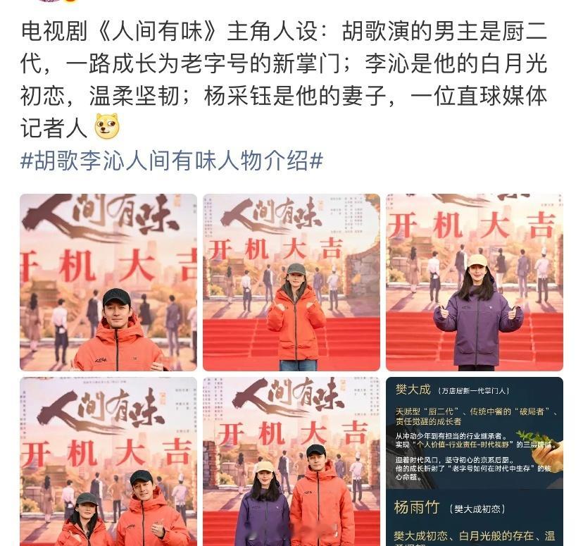 不是沁姐是胡歌白月光，杨采钰是胡歌妻子？？？？？？？妈呀沁姐怎么又选这种无聊