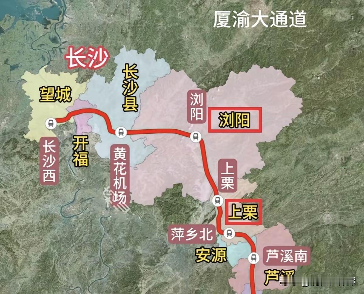 等长赣高铁通车，长沙就顺利完成了县县通高铁的使命了！目前宁乡已经有高铁站，望城的