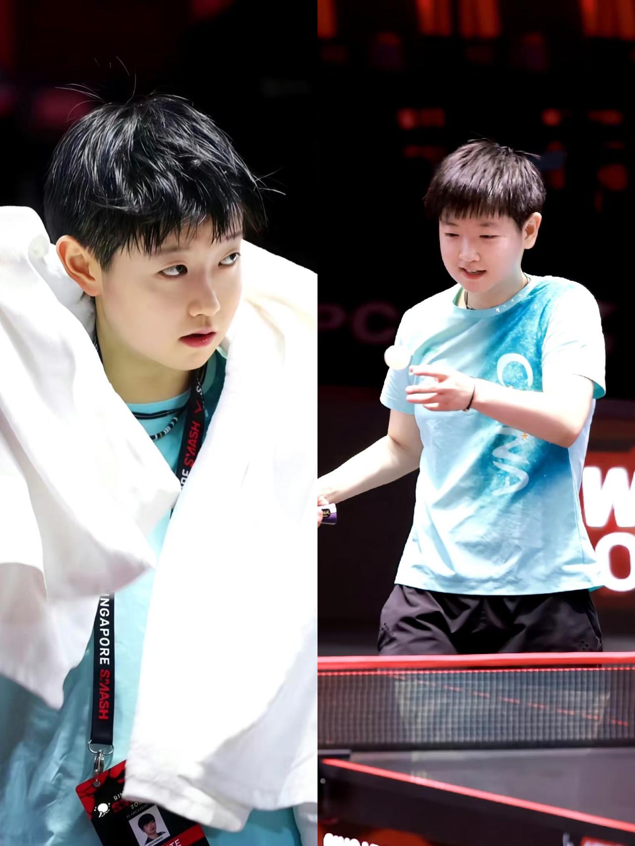 北京时间1月22日，传来孙颖莎的好消息，她现在比以往瘦了，跑的很快，