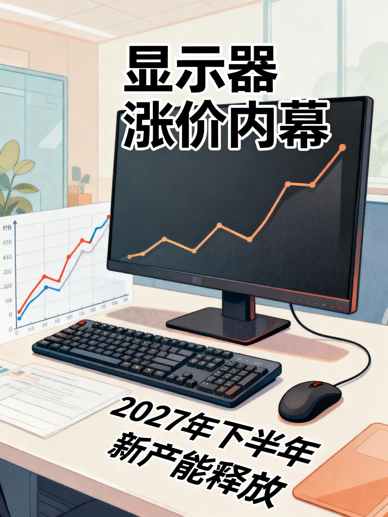 显示器悄悄涨价了，你发现了吗打算最近攒机、换显示器的朋友先停手！这行刚捂不住的