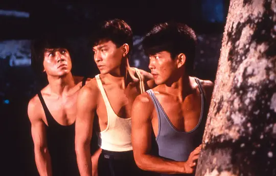 五福星的第三部《夏日福星》。为了对抗新艺城的《最佳拍档》系列，洪金宝在19