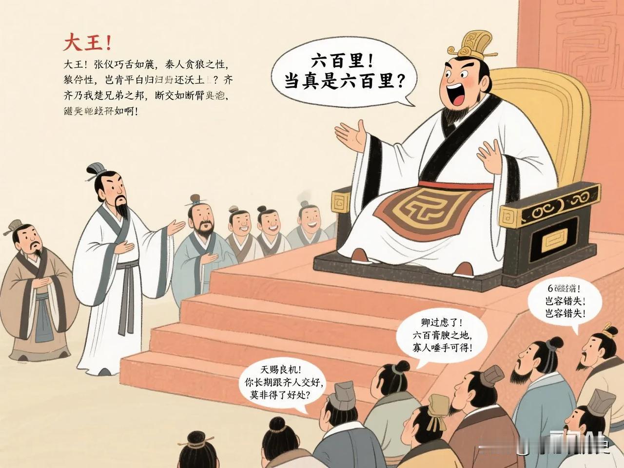 公元前313年发生一件精彩诡谲的事，张仪只对楚王说了一句话，却最终害死了屈原——
