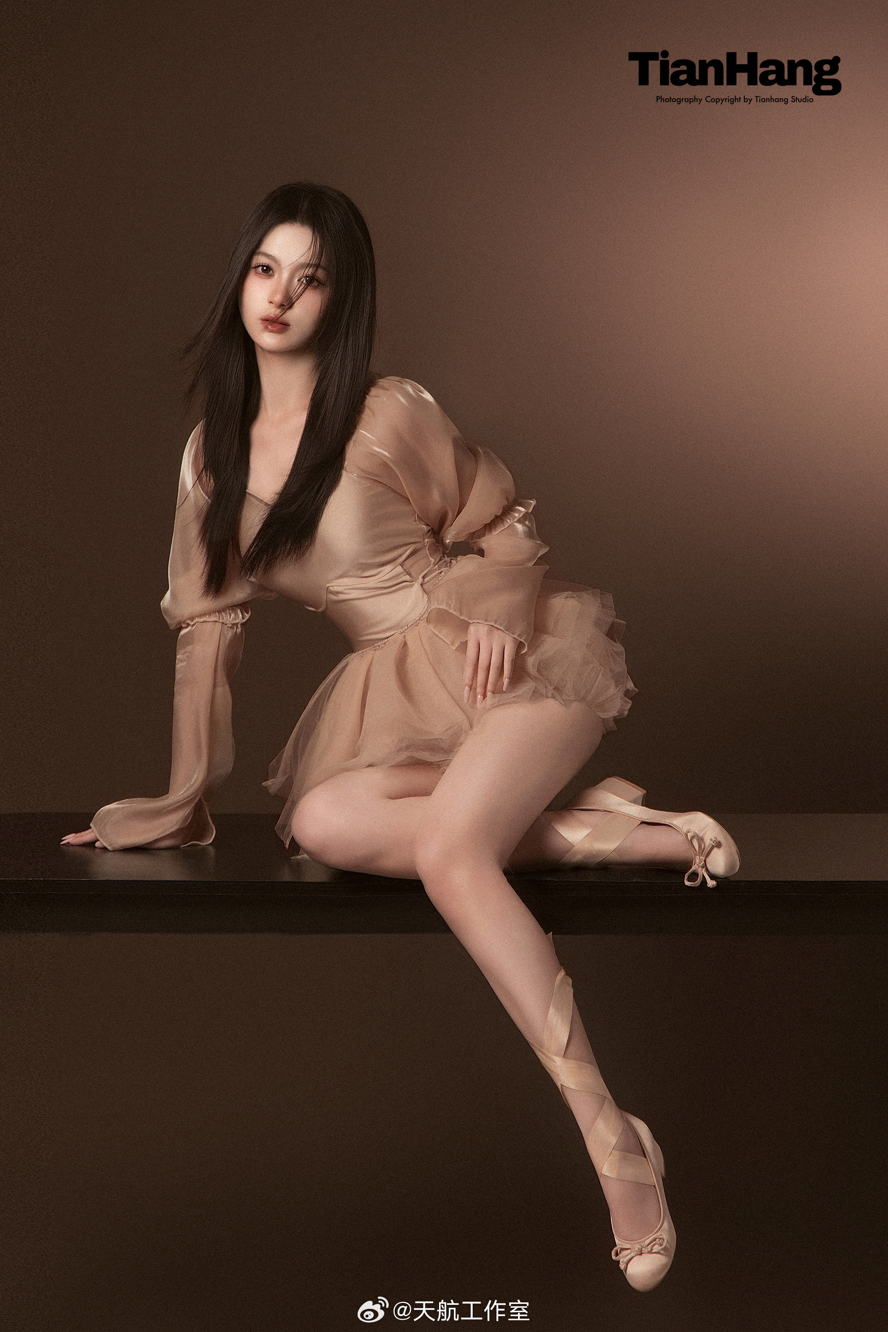 ✨棚拍分享在光影里遇见更好的自己🌟天航工作室韩系棚拍时尚韩杂少女心芭蕾