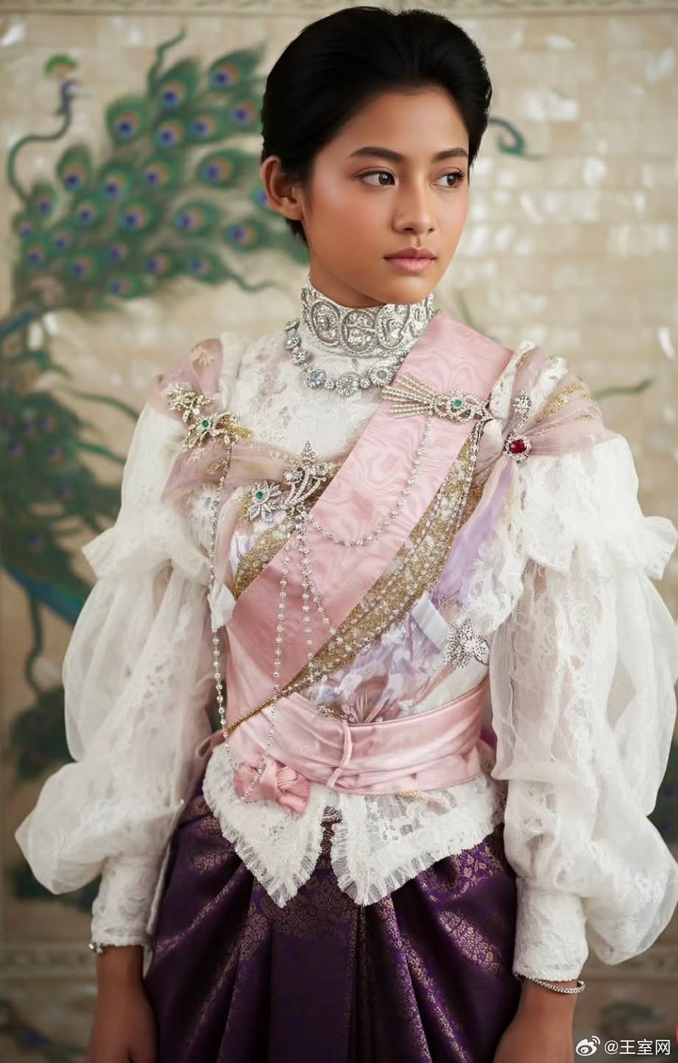 泰国王室🇹🇭在曼谷王朝五世治下一众容貌端庄秀丽的公主之中，奥拉帕兰·拉姆派