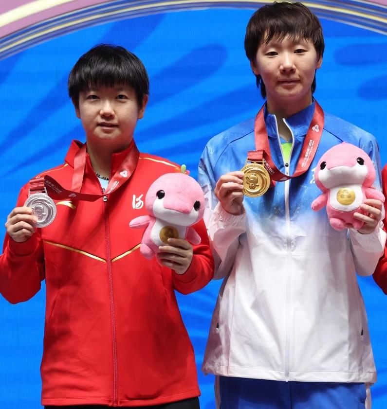 邱指说出了真相孙颖莎之所以输给王曼昱不是因为技术问题，而是输在自己的心态