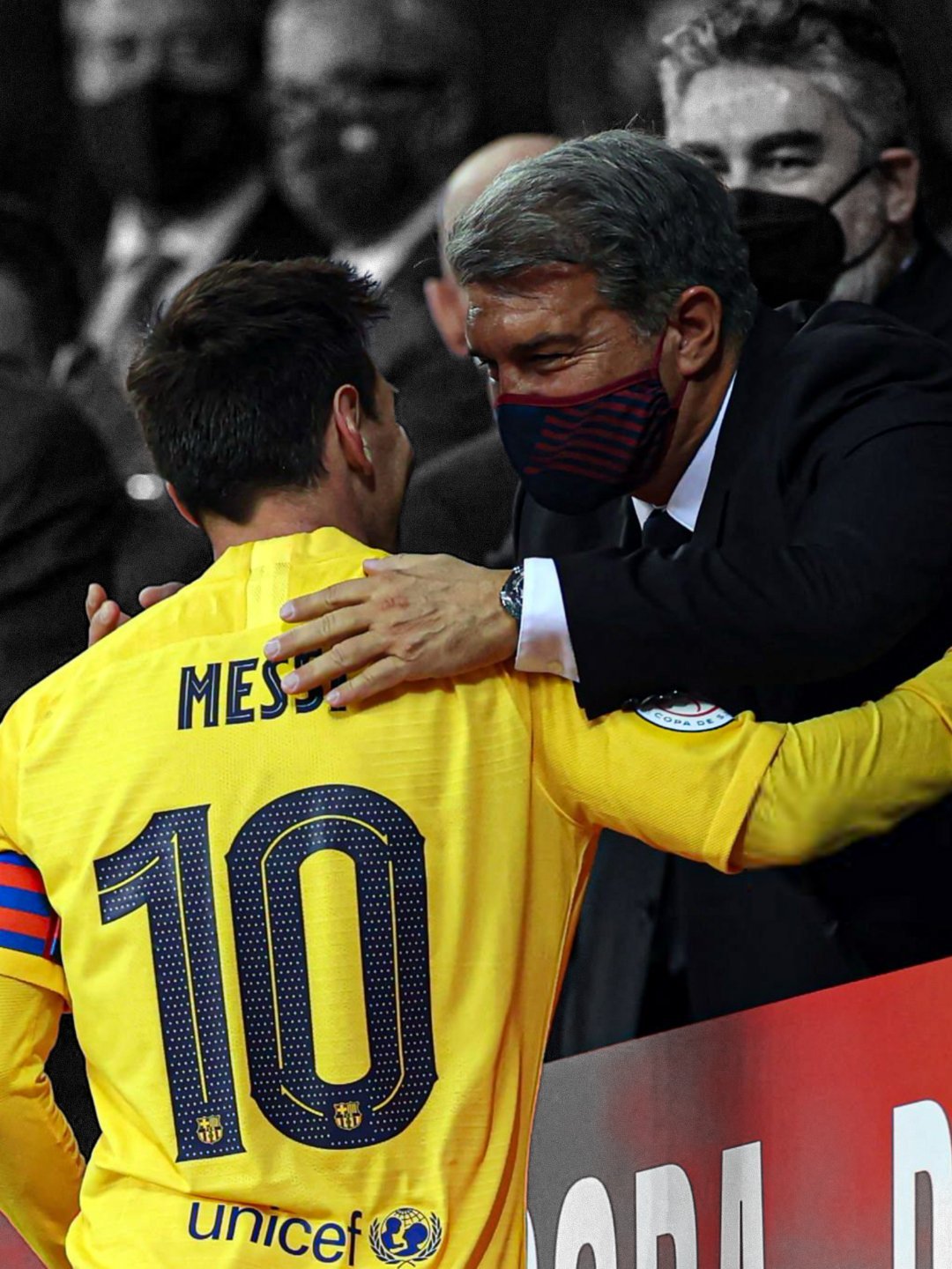 拉波尔塔：梅西是历史上最伟大的球员，他应该像克鲁伊夫和库巴拉一样拥有一座雕像。