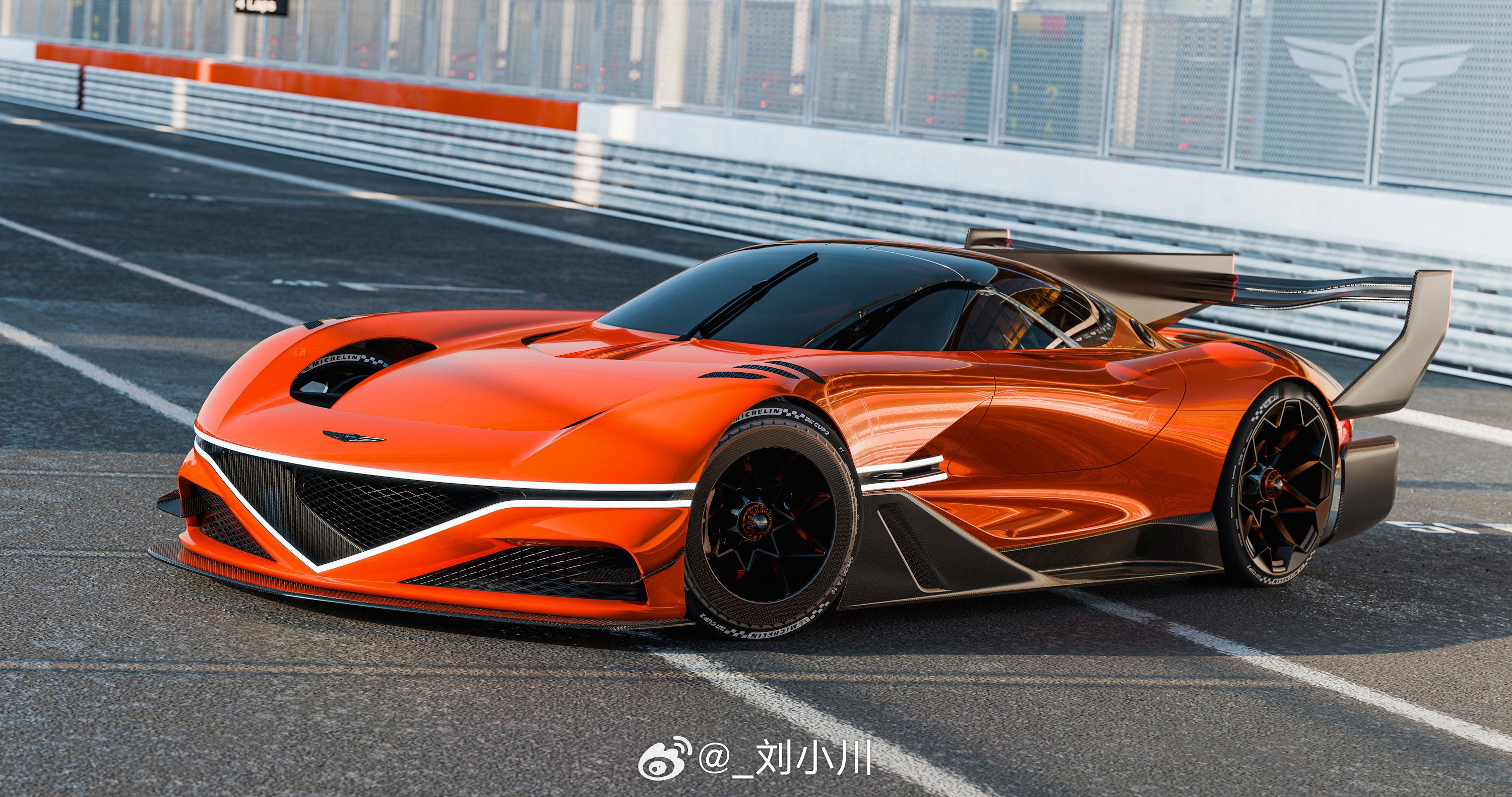 捷尼赛思XGranRacerVGT概念车【高清原图】附上一组捷尼赛思X