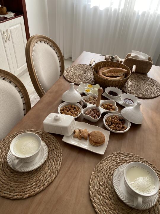 来了！是早餐啊！