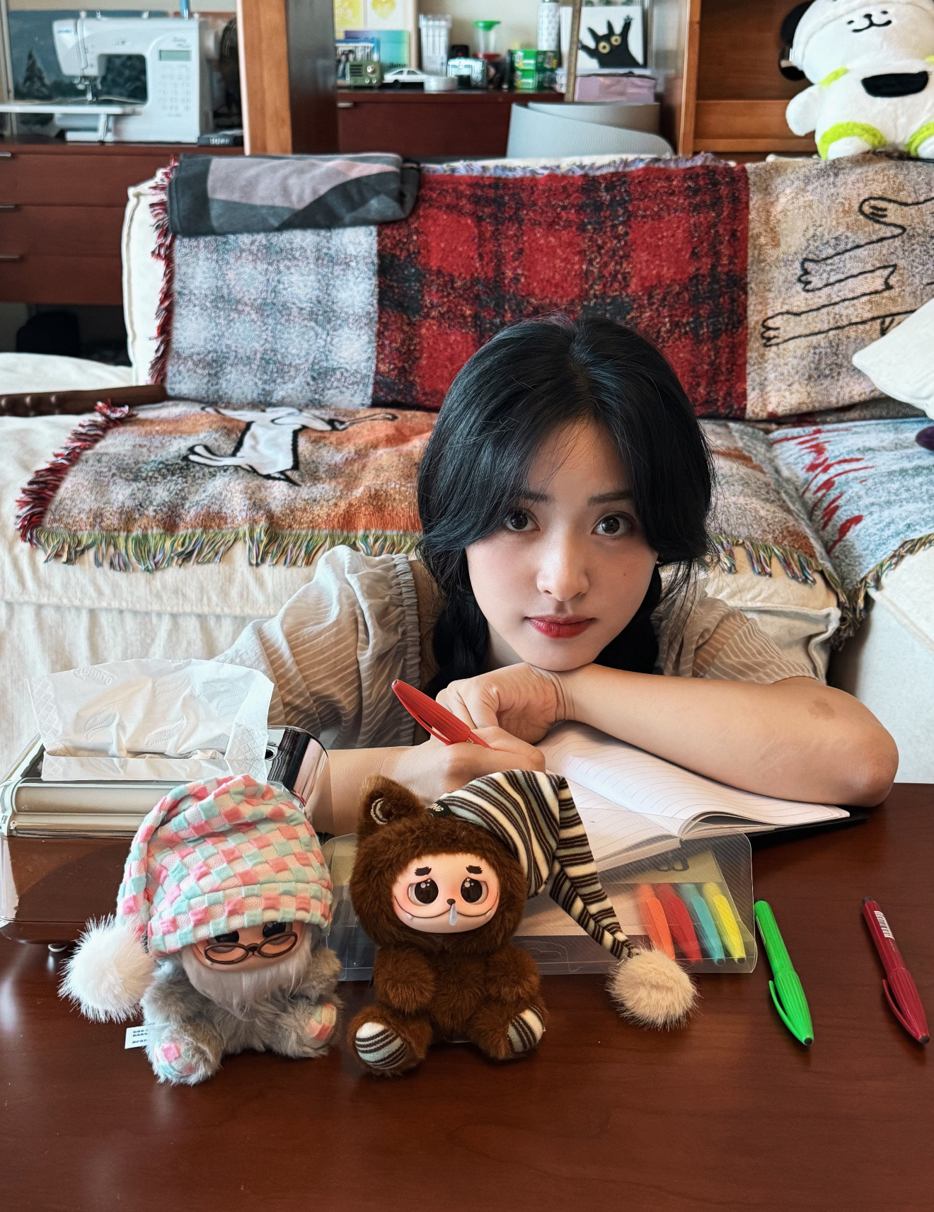 这小孩没时间上几次课先把缝纫机买了哈哈哈哈哈​​​