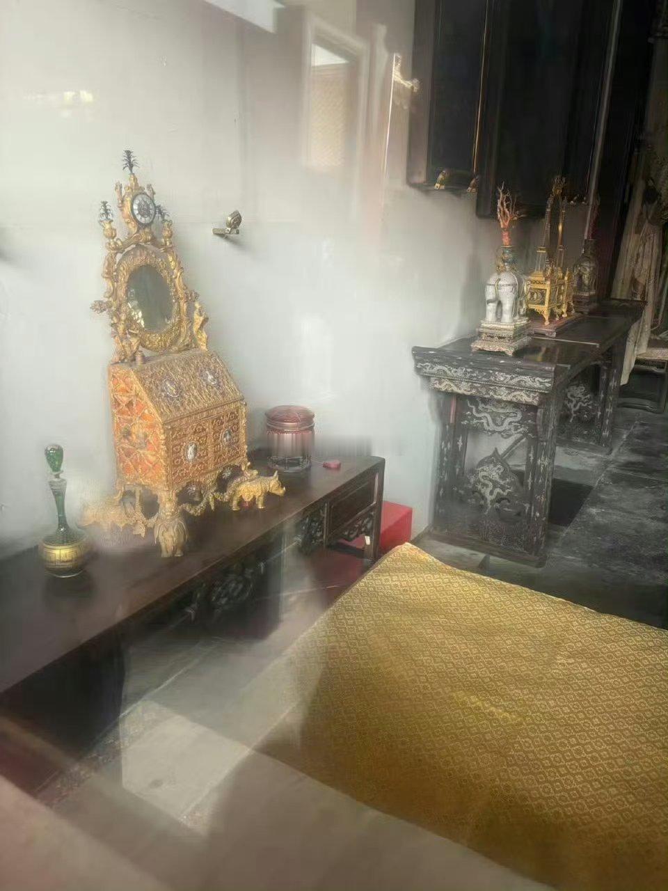 慈禧太后的卧室原来长这样很小很窄电视剧还是夸张了