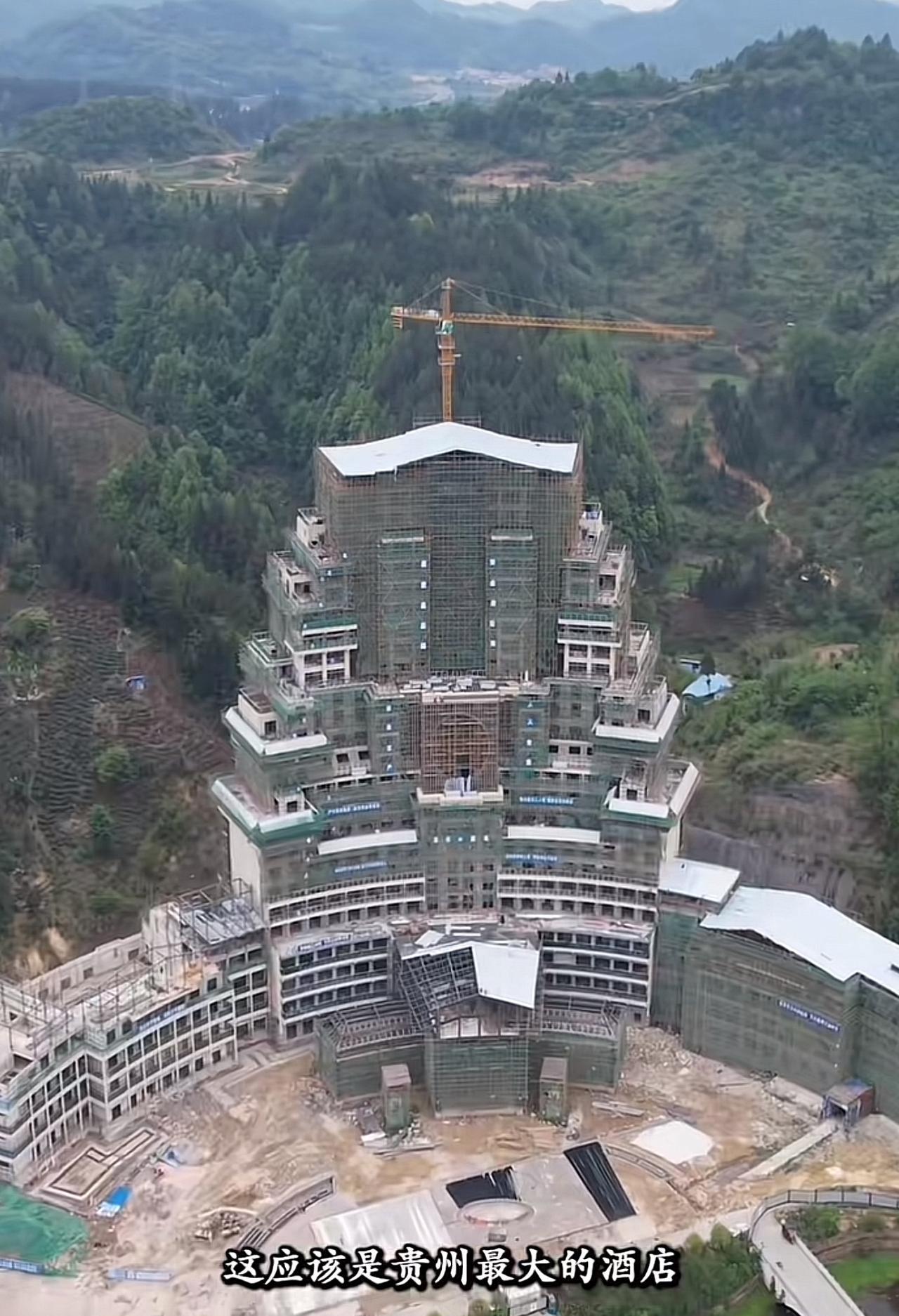 贵州最大的酒店建筑，装饰工程。