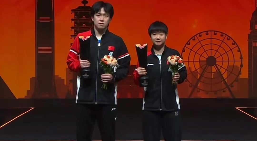 不知道获得混双亚军的莎莎会不会不开心[哭哭]，不过2025WTT香港总决赛