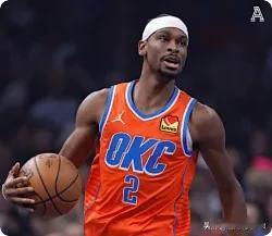 雷霆今天这首发五人表现，简直是亚历山大一个人带他们飞啊！亚历山大，19投12